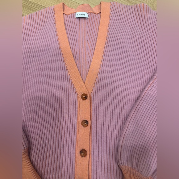 Rhode Ribbed Cardigan - Picture 2 of 4